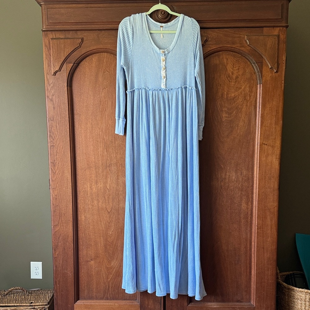 Free People Henley Maxi Dress